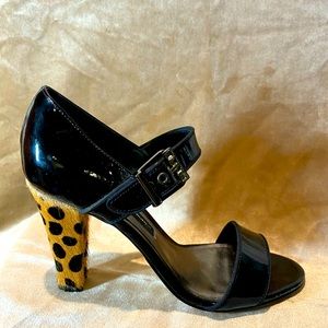 Beverly Feldman pony hair pumps
